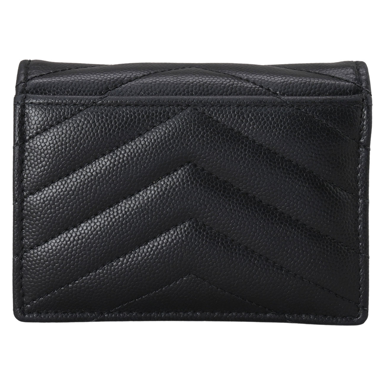 YVES SAINT LAURENT(USED)생로랑 모노그램 쉐브론 카드지갑